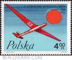 Image #1 of 3,40 Złote 1968 - FOKA Glider