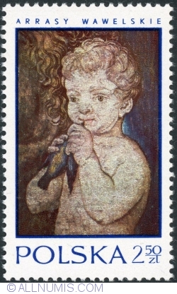 2,50 Złoty 1977 - Child holding bird