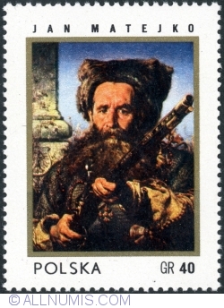 Image #1 of 40 Groszy 1972 - „Ostafi Daszkiewicz”, Jan Matejko