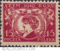 15 Fenigow 1919 - Ignacy Paderewski