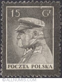 Image #1 of 15 Groszy 1935 - Marshal Piłsudski
