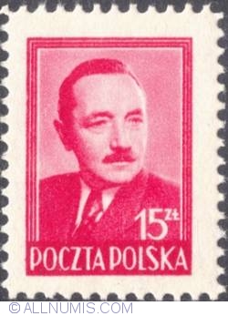 Image #1 of 15 Złotych  1948 - President Bolesław Bierut