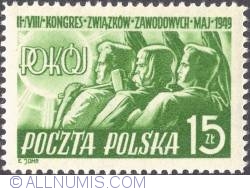 Image #1 of 15 złotych 1949 - "Peace"