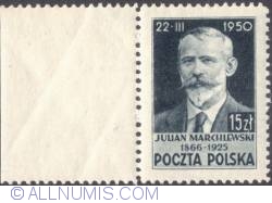 Image #1 of 15 złotych 1950 - Julian Marchlewski
