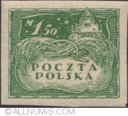 1,50 Marki 1919 - renaissance granary in Kazimierz Dolny