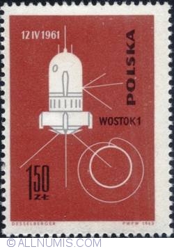 1,50 złotego - Vostok 1