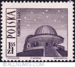 1,55 złotego 1966 - Planetarium, Katowice.