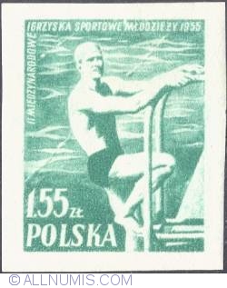 Image #1 of 1,55 złotego - Swimming.(imp.)