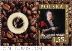 1,55 Zloty 2009 - Polish traces in Europe - Jerzy Franciszek Kulczycki