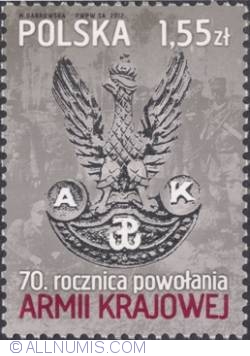 Image #1 of 1,55z złoty - 70th anniversary of Home Army