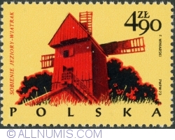 Image #1 of 4,90 Złote 1974 - Windmill, Sobienie-Jeziory