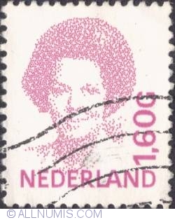 Image #1 of 1,60 Gulden 1991 - Queen Beatrix