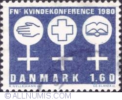 Image #1 of 1,60 Kroner 1980 - Symbols of Occupation, Health and Education