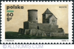 Image #1 of 60 Groszy 1971 - Będzin Castle