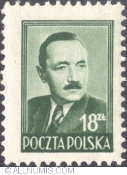Image #1 of 18 Złotych 1948 - President Bolesław Bierut