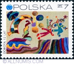 7 Złotych 1971 -  The Unknown Planet by Dorota (Matuszewska) 12 years