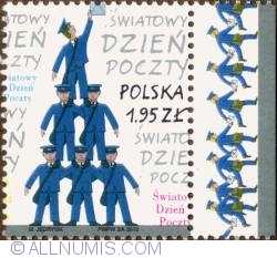 Image #1 of 1,95 Zloty 2010 - World Post Day