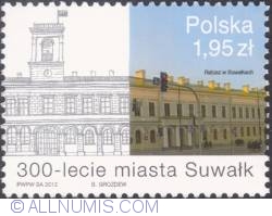 Image #1 of 1,95 złoty 2012 - City Hall in Suwalki