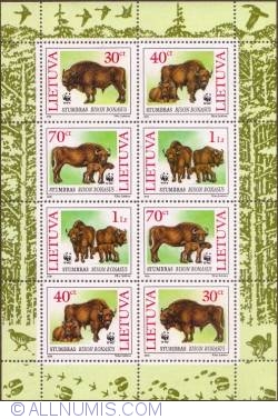 Image #1 of Bison Miniature sheet 1996