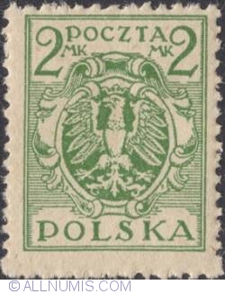 2 Marki 1921 - Eagle - Coat of arms