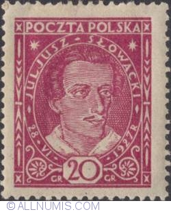 20 Groszy 1927 - Jusliusz Słowacki