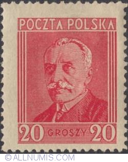 20 Groszy 1927 - President Ignacy Mościcki