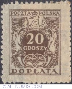 Image #1 of 20 groszy- Polish Eagle