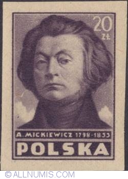 Image #1 of 20 złotych 1947 - Adam Mickiewicz