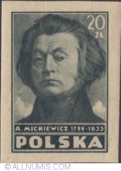 Image #1 of 20 złotych - Adam Mickiewicz 1947