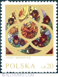 Image #1 of 20 Groszy 1971 - Înger, de Józef Mehoffer