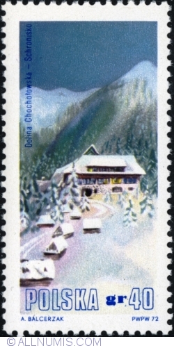 40 Groszy 1972 - Mountain Lodge, Chocholowska Valley