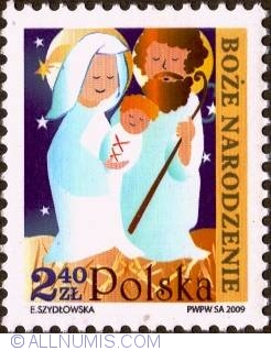 2,40 Zloty 2009 - Holly Family