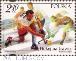 Image #1 of 2,40 Zloty 2011 - Field Hockey