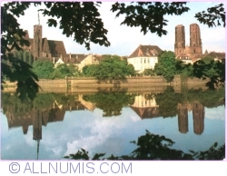 Image #1 of Wrocław - Cathedral Island. View from the Oder (1989)