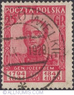 Image #1 of 25 Groszy 1928 - General Jozef Bem