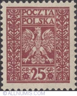 25 Groszy 1929 - Polish eagle