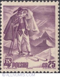 Image #1 of 25 Groszy 1939 - Skier