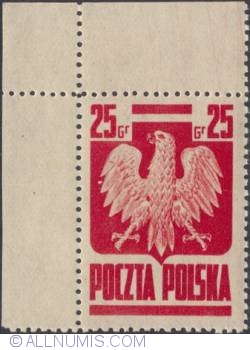 25 Groszy 1944 - Polish eagle