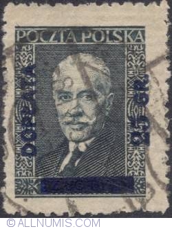 25 groszy on 1 złoty - President Moscicki