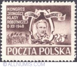 25 Złotych 1948 - Ludwik Warynski