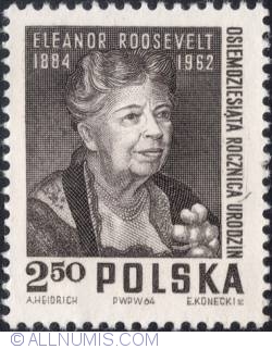 Image #1 of 2,50 złotego 1964 - Anna Eleanor Roosevelt