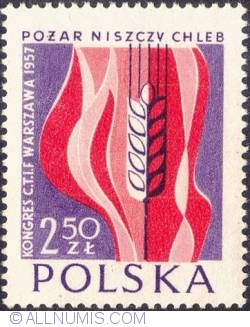 Image #1 of 2,50 złotego - Grain & flames.