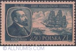 2,50 złotego - Józef Conrad-Korzeniowski