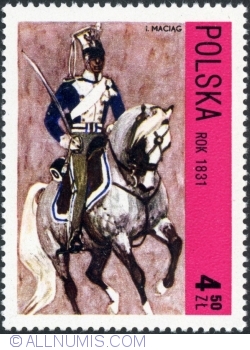 Image #1 of 4,50 Złote - Congress Kingdom Period, 1831. 1972