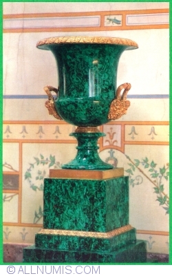 Hermitage - Vase, Malachit, ormolu (1980)