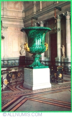 Hermitage - Vase, Malachit, ormolu (1980)