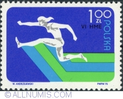 Image #1 of 1 Zloty 1975 - Hurdle race