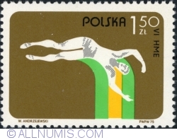 Image #1 of 1.5 Zloty 1975 - Pole vault