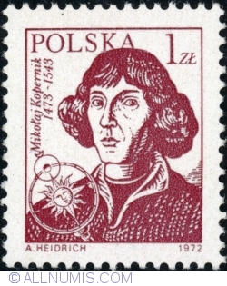 Image #1 of 1 Złoty 1972 - N. Copernicus