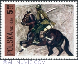Image #1 of 5 Zlotych - Cavalerie ușoară.1972